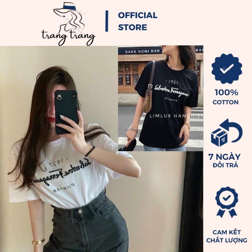 Áo Phông Nam Nữ Áo Thun Quảng Châu Form Rộng Tay Lỡ Giá Rẻ vải Cotton 100% co giãn Siêu Mát, Không Xù