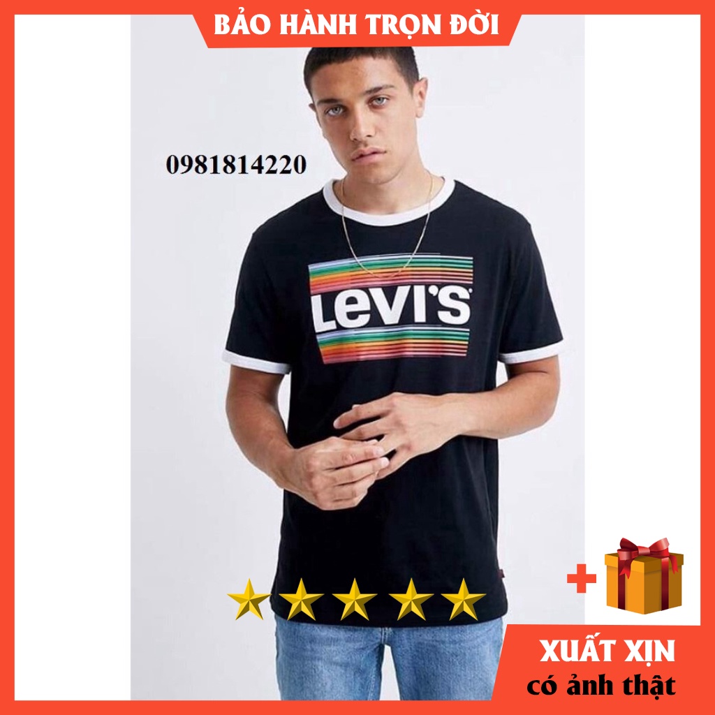 Áo thun nam Leviss - thiết kế trẻ trung mẫu mới nhất BẢO HÀNH TRỌN ĐỜI