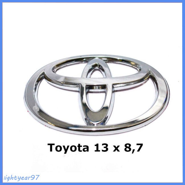 [COD] Biểu Tượng Logo Xe Toyota CHROME