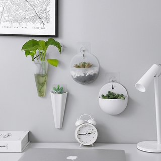Chậu Hoa Treo Tường Bằng Nhựa Xinh Xắn