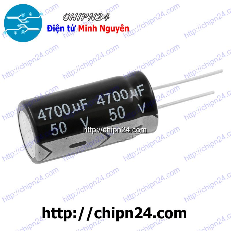 [2 CON] Tụ hóa 4,700uF 50V (18x35mm) (4700uF 50V)