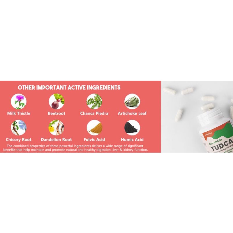 ADVANCED TUDCA 1000MG - GIẢI ĐỘC GAN, HẠ MEN GAN , HỖ TRỢ TIÊU HOÁ KHOẺ MẠNH