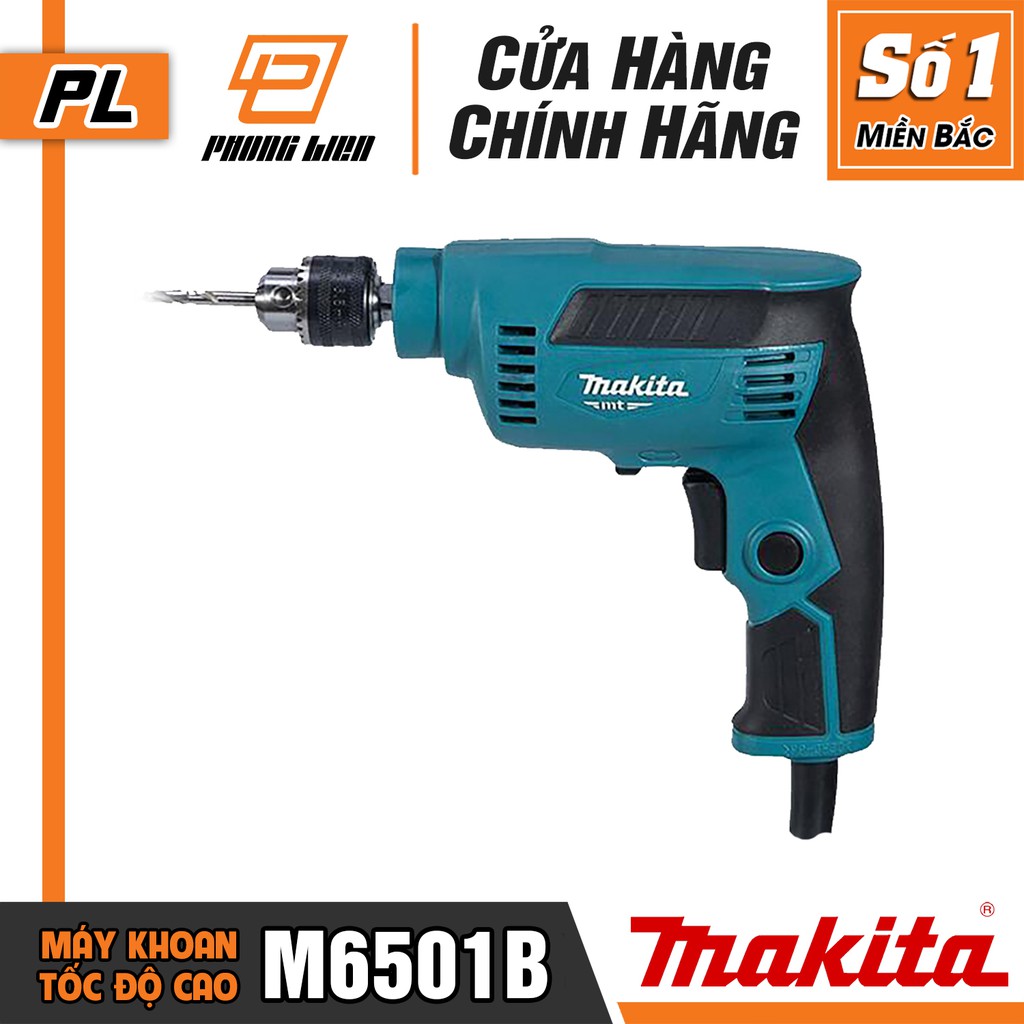 Máy Khoan Tốc Độ Cao Makita M6501B (230W-6.5MM) - Hàng Chính Hãng