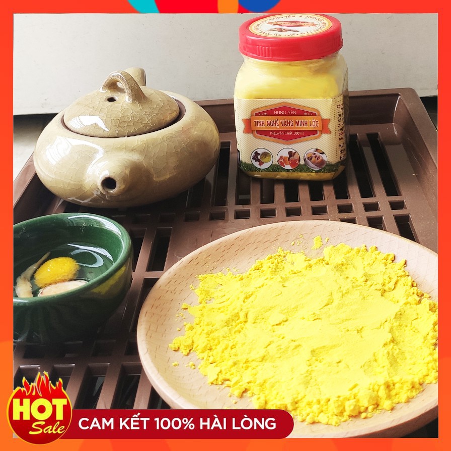 ✅[HÀNG CAO CẤP] Tinh Bột Nghệ Vàng Curcumin Nguyên Chất Loại Cao Cấp 100g Dùng Đắp Mặt, Làm Đẹp Da, Tốt Cho Tiêu Hóa