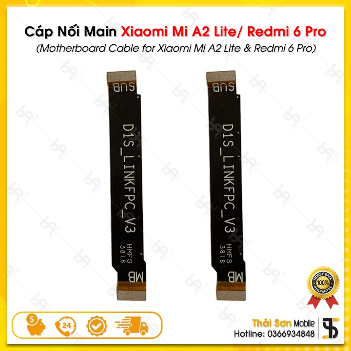 Cáp Nối Main Xiaomi Mi A2 Lite / Redmi 6 Pro - Dây Cáp Nối Bo Sạc Lên Mainboard Điện Thoại Xiaomi Zin Bóc Máy