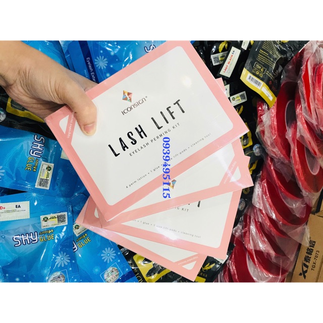 Bộ uốn mi collagen lash lift 3D-6D