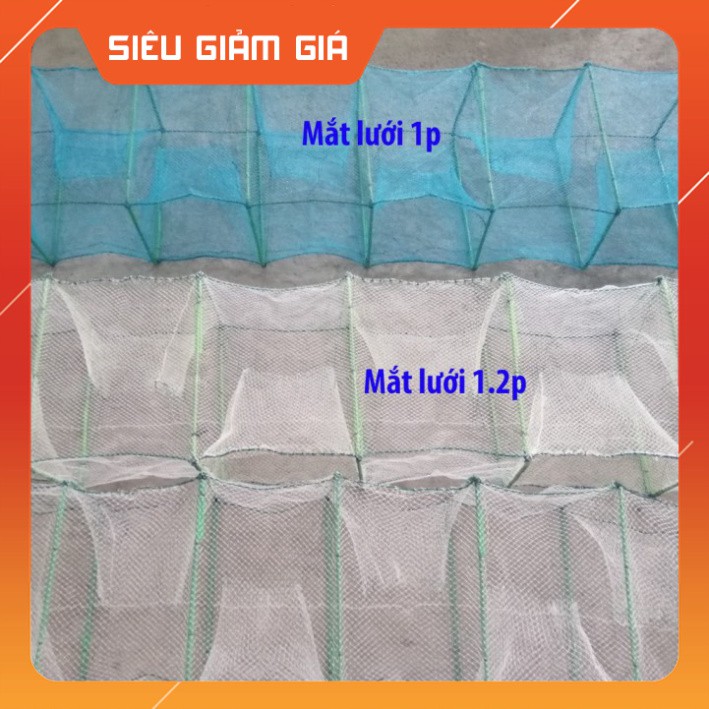 [Combo] [Combo] [Giá Tại Xưởng] Lồng lưới bát quái chã 29 cừa ngục mắt lưới 1 cm dài 8m 9m chuyên đánh bắt cá tôm lươn t