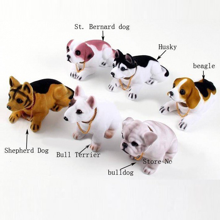 Chó gật gù trang trí xe hơi OT1