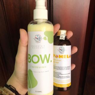 Dưỡng tóc combo Bow + Pomelo