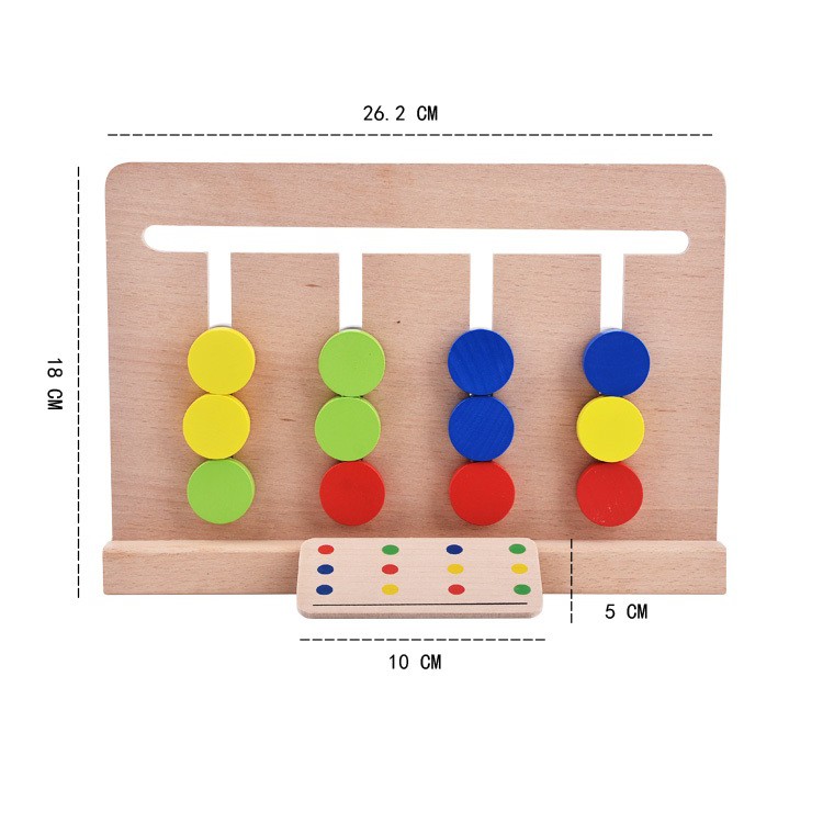 Đồ Chơi Trí Tuệ, Montessori Toán Học, Phát Triển Tư Duy Logic, Tăng Cường Tập Trung, Cho Bé 2 Tuổi Trở Lên