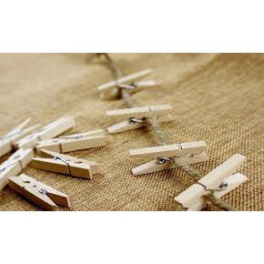 Kẹp gỗ treo ảnh giá 1K