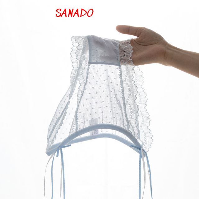 (QL07) quần lót nữ sexy ren xuyên thấu quần chíp nữ đính nơ viền ren mềm mại - Sanado