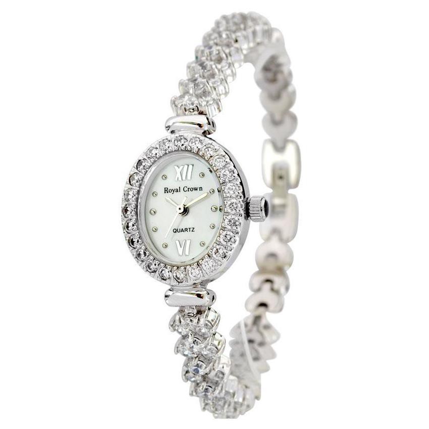 Đồng hồ nữ chính hãng Royal Crown 1516 Jewelry Watch (B12)