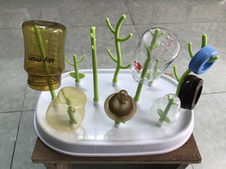 Combo giá phơi bình ống uống sữa