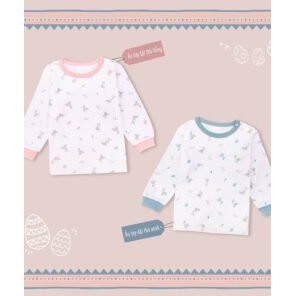 [MIO mỏng mát] Áo Dài Tay Cài Giữa 100% Cotton Mềm Mịn MIOMIO (0m-24m) form rộng