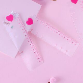 Thước kẻ gắn sổ planner bìa còng