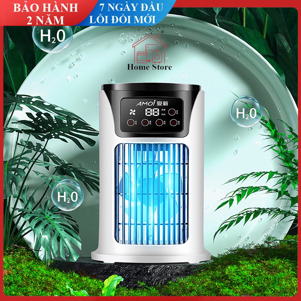 Quạt phun sương tạo ẩm cao cấp, làm mát nhanh - giữ ẩm không khí, quạt điều hòa phun sương độ ồn thấp dễ dàng sử dụng.