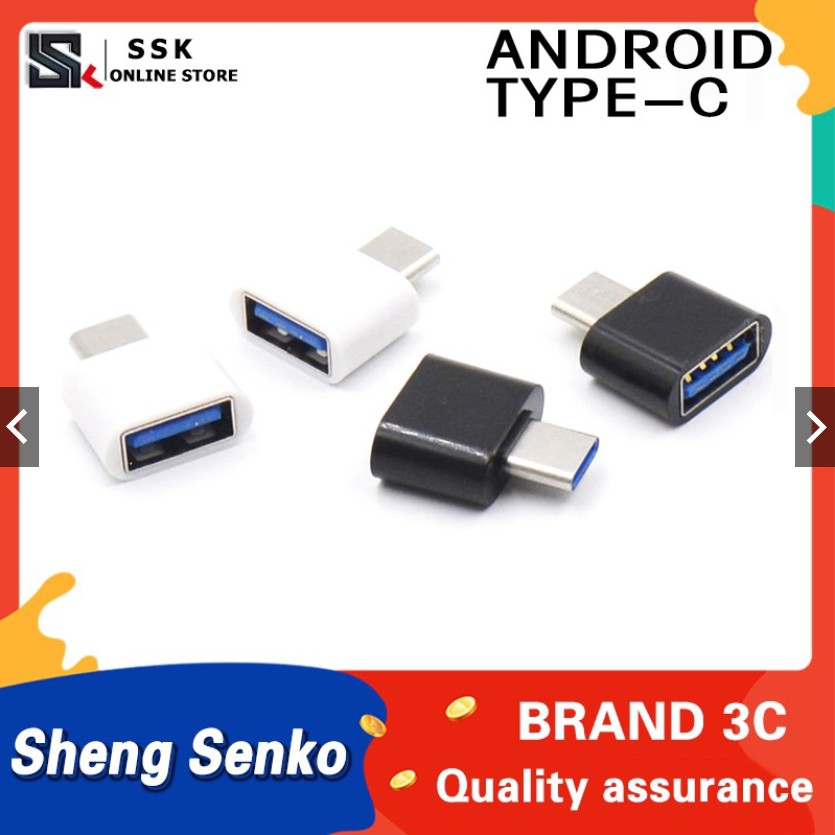 Đầu chuyển đổi Remax OTG đơn giản từ Android/ Micro USB / Type-C sang USB 2.0