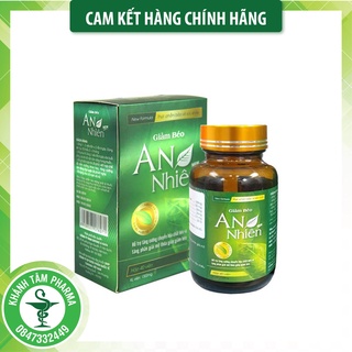! ! [Cam kết chính hãng] Giảm béo An Nhiên (Hộp 40 viên) - Giảm cân An Nhiên