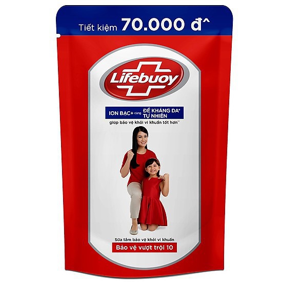 Sữa tắm lifebuoy túi 800g