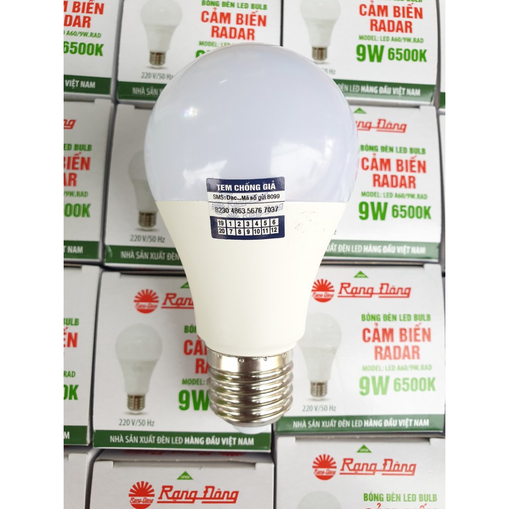 Bóng LED BULD 9W RẠNG ĐÔNG CẢM BIẾN RADAR ( Cảm Biến Chuyển Động ) | BigBuy360 - bigbuy360.vn