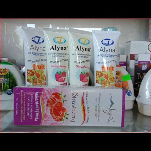 Kem tẩy tế bào chết alyna
