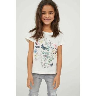 Áo pull cộc tay  bé gái H&M