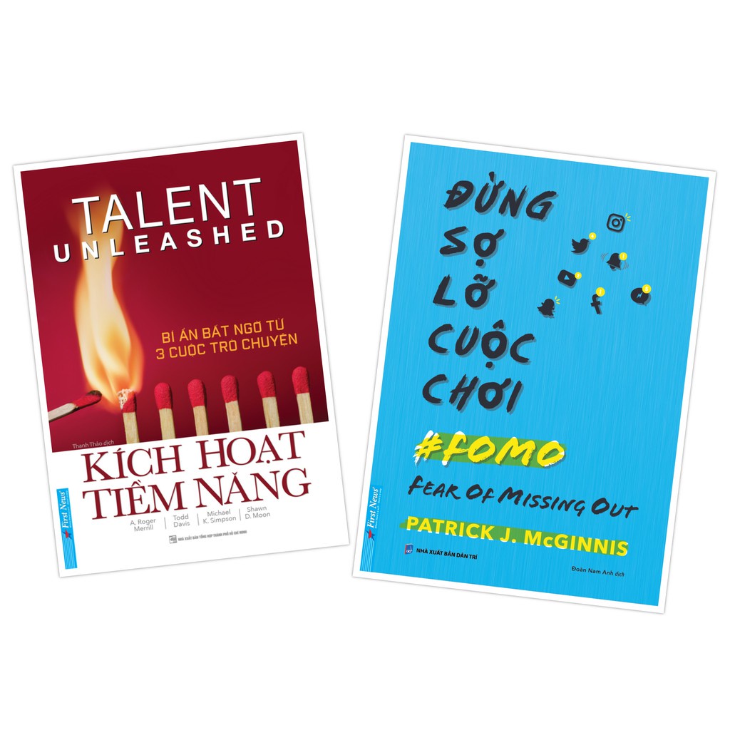 Sách - Combo Đừng Sợ Bỏ Lỡ Cuộc Chơi + Kích Hoạt Tiềm Năng - First News Tặng Kèm Bookmark