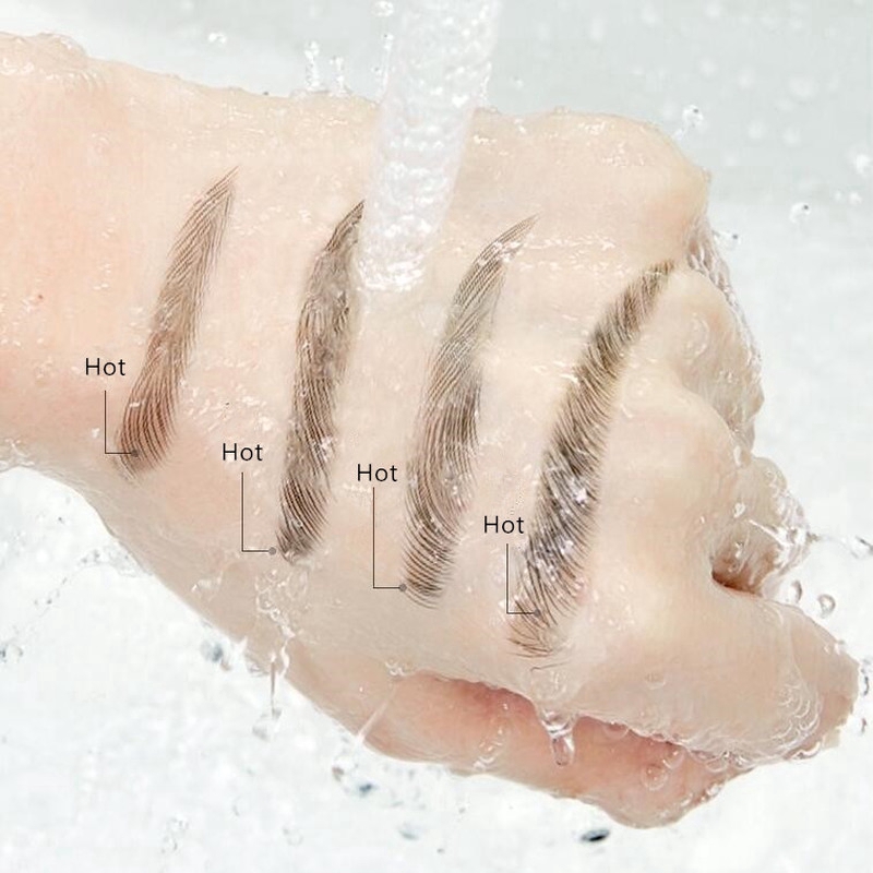 Miếng Dán Xăm Lông Mày 6D Chống Thấm Nước Lâu Trôi