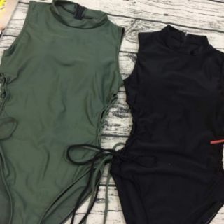 Monokini dây đan hông