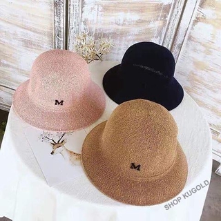 Mũ cói chữ M, Nón cói Bucket mới chữ M