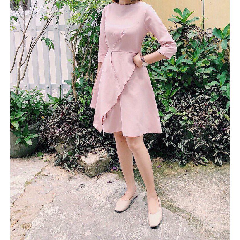 Đầm công sở thanh lịch, sang trọng Fetus Dress hàng mới về ảnh thật hai size M và L