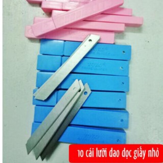 10 lưỡi dao rọc giấy nhỏ ,dao cắt giấy _BB _hàng NHẬT