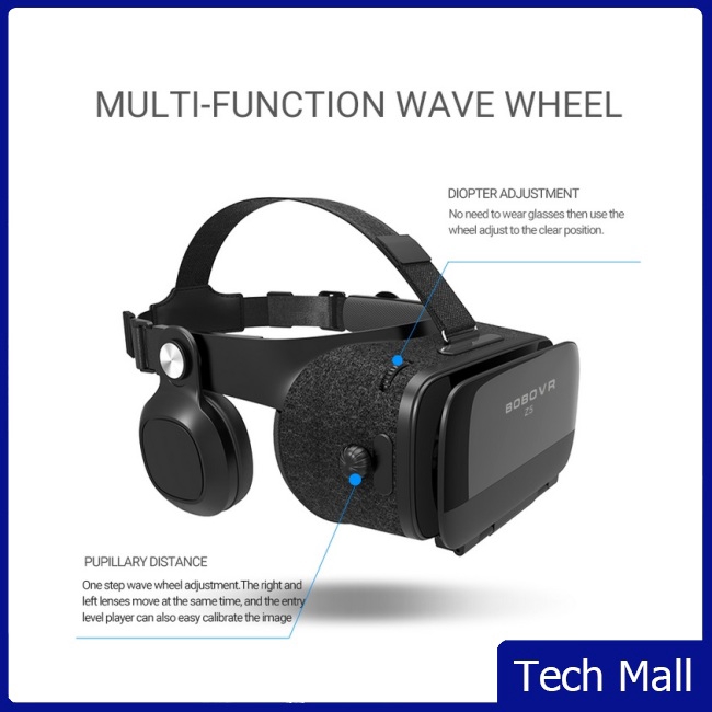 VR Z5 Virtual Reality Glasses 3d Headset Google Cardboard Helmet Goggles