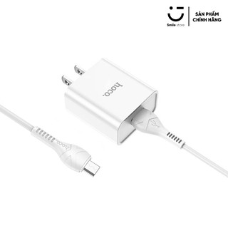 Bộ Sạc HOCO C81 Micro USB, Type C Sạc Nhanh 2.1A Max Cho Android