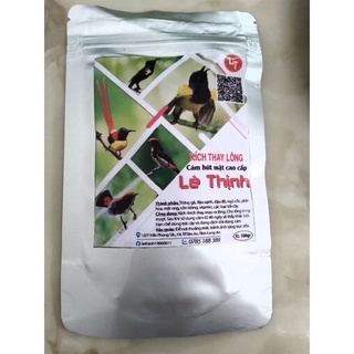 Cám hút mật và ốc mít Lê Thịnh ( dưỡng hót, dưỡng lông, kích thay lông, cám VIP) 100g