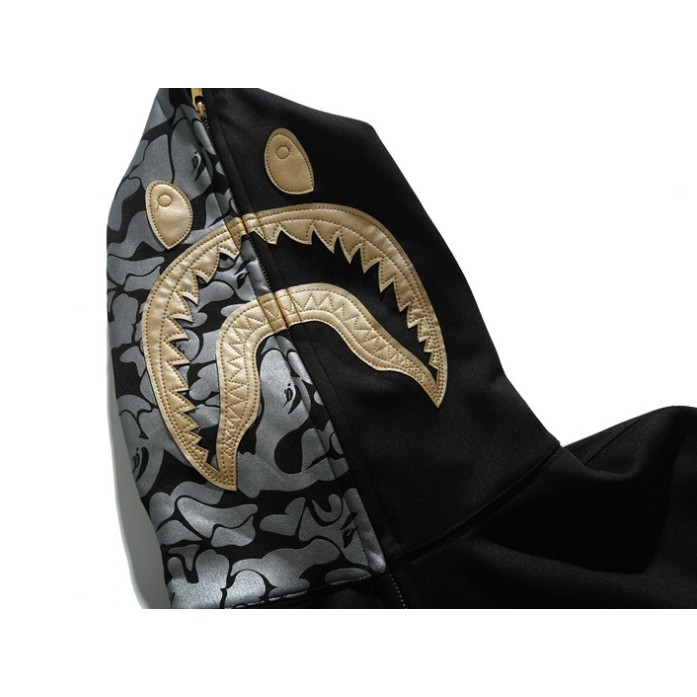 BAPE Mới Áo Khoác Hoodie Họa Tiết Rằn Ri Thời Trang Cho Nam