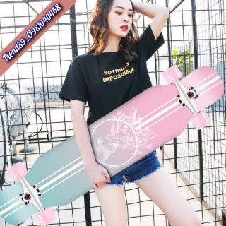 [SĂN SALE 30% Tặng PK] Ván trượt cao cấp DANCING LONGBOARD 110cm ABEC 11 Chính hãng phân phối trực tiếp uk110