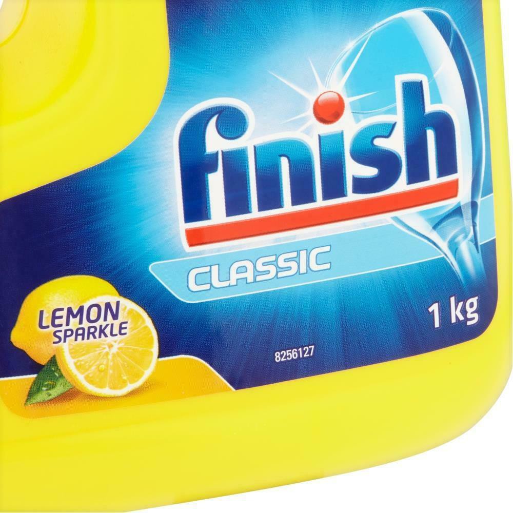 [FlashSale] Bột rửa bát Finish Classic hương chanh nhập khẩu (1kg-2.5kg)