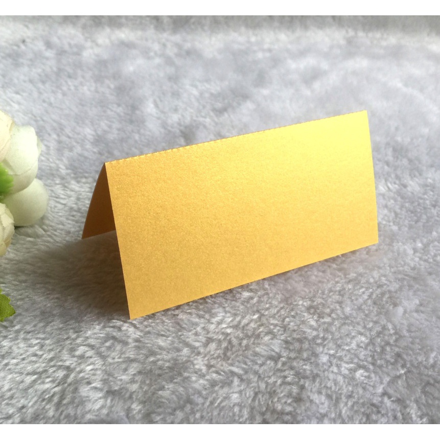 Set 50 Thẻ Tên Trống Trang Trí Bàn Tiệc
