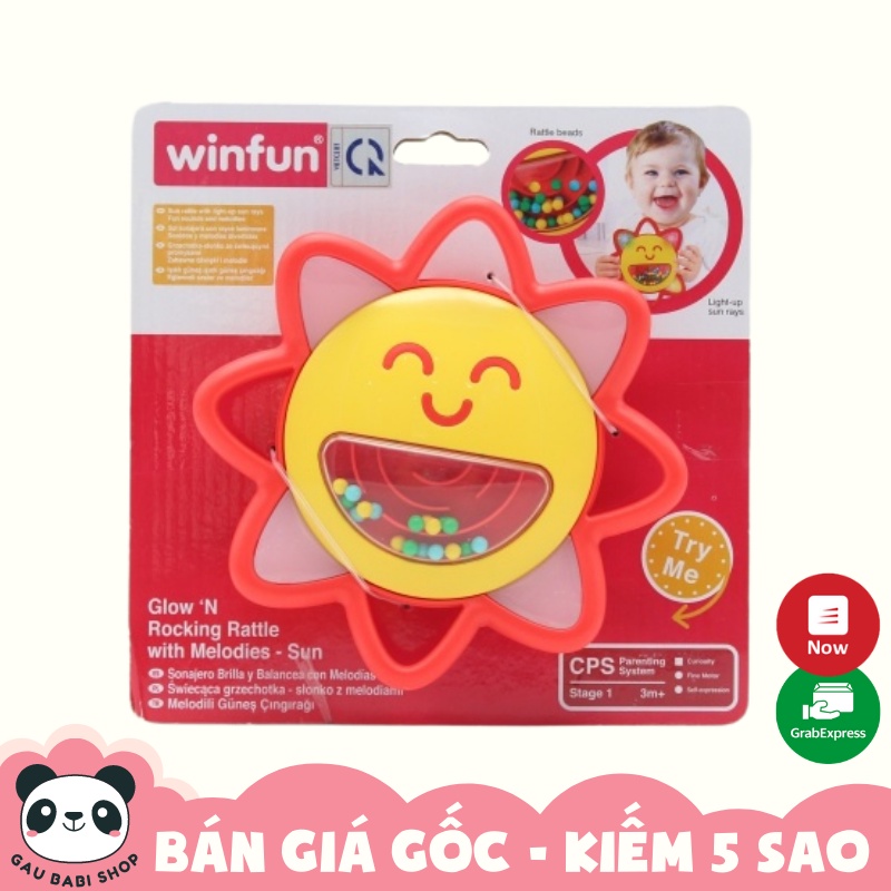 FREE SHIP !!! Xúc xắc hình mặt trời Winfun 0243