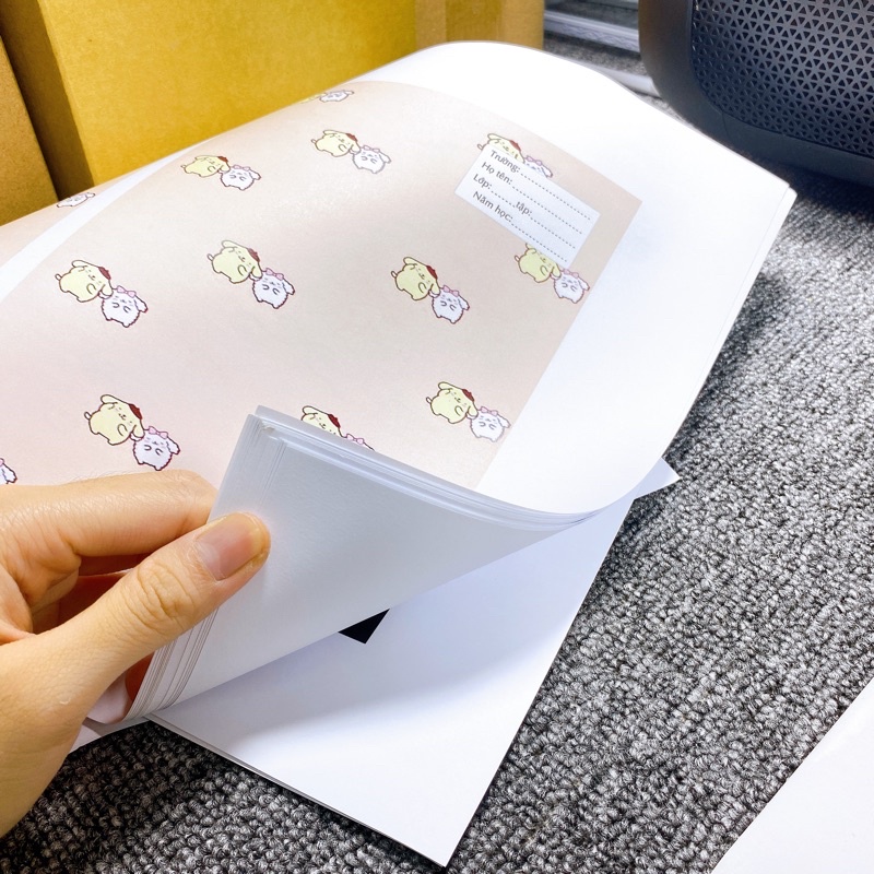 BAO TẬP IN THEO YÊU CẦU MỚI 2023