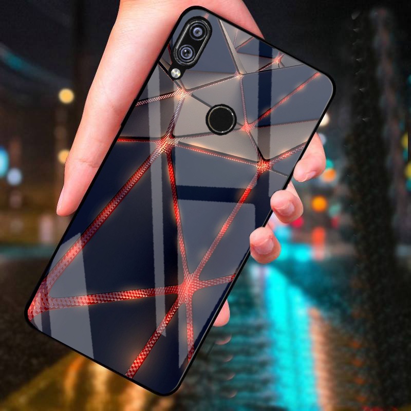Ốp Lưng HUAWEI Y9 2019 mặt kính cường lực cao cấp thiết kế riêng