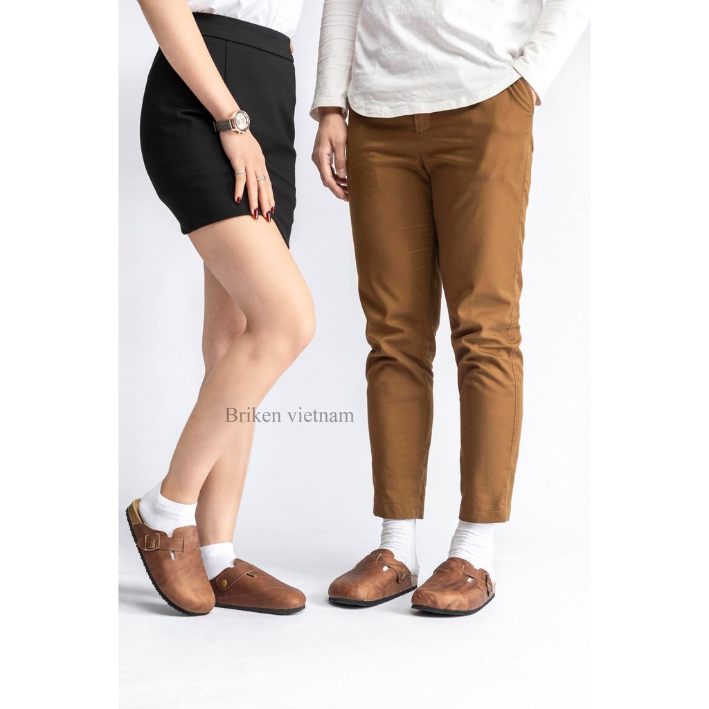 Sục birken vietnam Da bò Unisex xuất khẩu Châu Âu Mã S01 Bioline | BigBuy360 - bigbuy360.vn