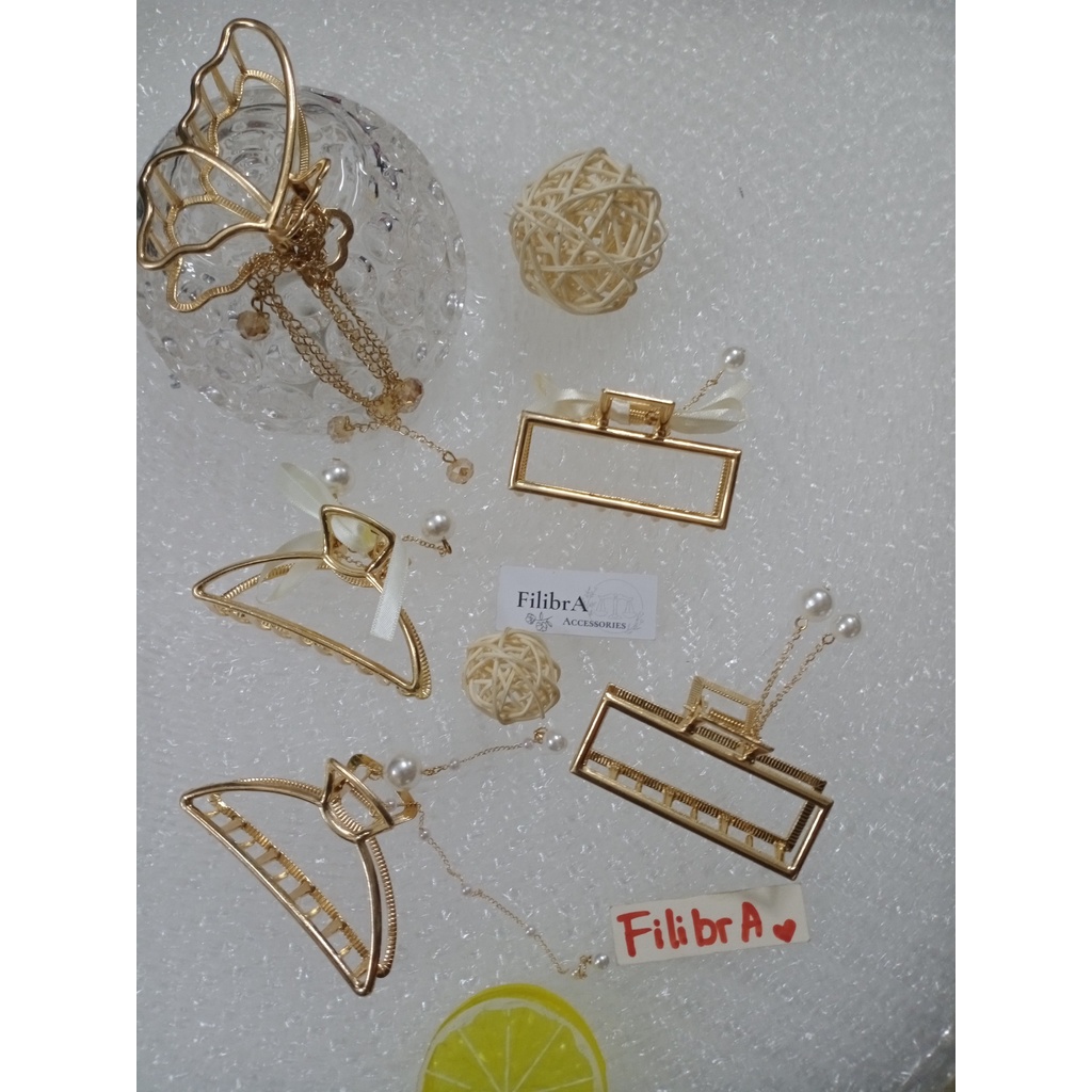 Kẹp tóc kim loại nhỏ(7cm,8cm) phong cách Hàn Quốc , phụ kiện tóc nữ