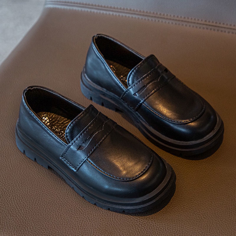 Giày Da Công Chúa Phong Cách Anh Quốc Thời Trang Mùa Xuân Cho Bé Trai Gái 2022 Scho