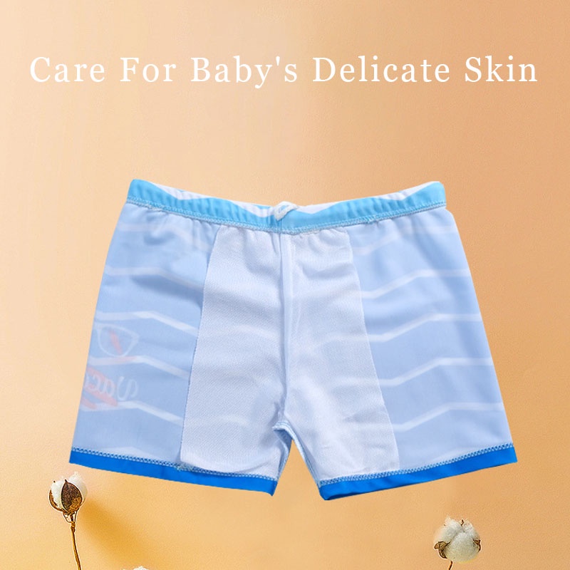 Quần Bơi Nhanh Khô Họa Tiết Hoạt Hình Dễ Thương Cho Bé Trai