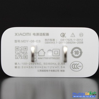 Củ Sạc Xiaomi Quick Charge 3.0 - 5V/1A ( chính hãng BH 12T )