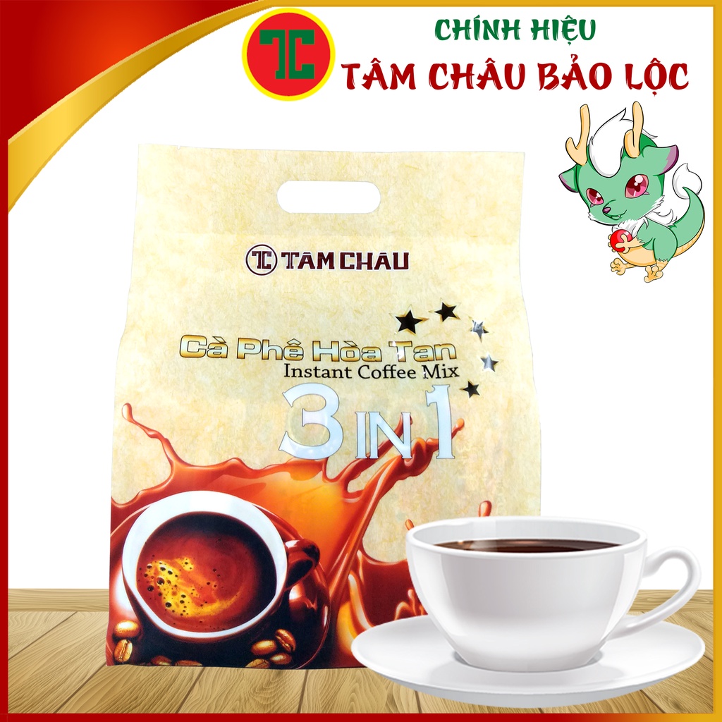 Cà Phê Sữa Hòa Tan 3 in1 850G (Cafe Sữa, Coffee Sữa) Chính hiệu TÂM CHÂU BẢO LỘC