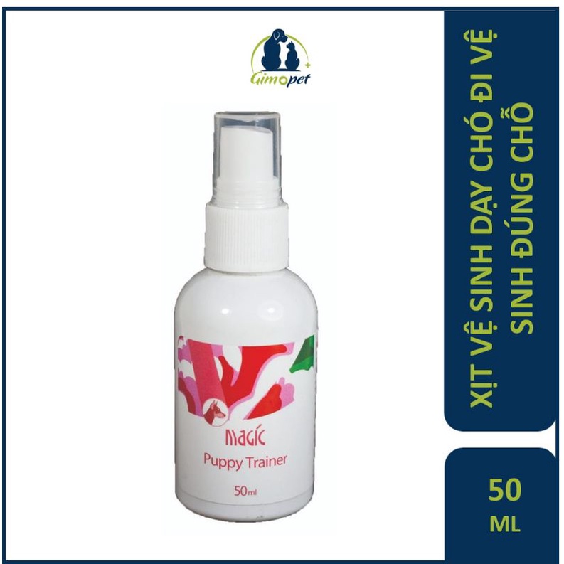 Xịt Vệ Sinh Dạy Chó Đi Vệ Sinh Đúng Chỗ hiệu Magic Puppy Trainer 50ml